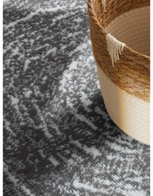 Covor gri-crem rotund ø 120 cm Gloria Cavallo – Hanse Home