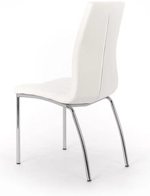 STONES Scaun din piele ecologică 43cm X 44cm H. 92cm | Aosom Romania