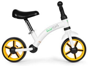 Jogging biciclete cu roți EVA scaun reglabil negru