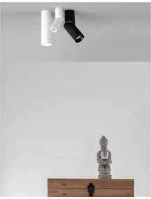 Spot LED aplicat ajustabil design modern BOSTON negru
