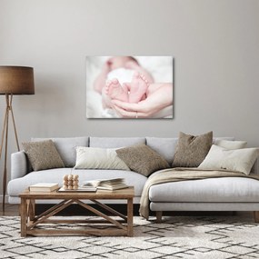 Tablou cu piciorușele de copilaș (70x50 cm)
