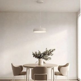 Lustra suspendata LED 3000K NOELIA crem 40cm