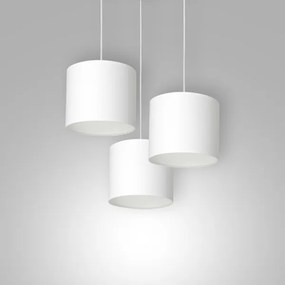 Lustră pe cablu ARDEN 3xE27/60W/230V albă