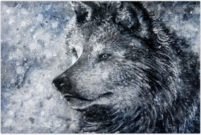 Tablou - Lupul din desene animate (90x60 cm)