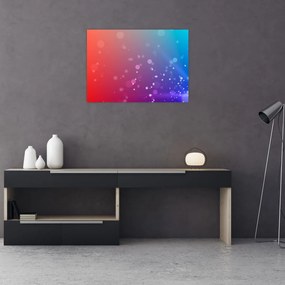 Tablou pe sticlă abstract modern (70x50 cm)