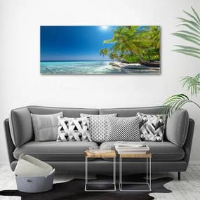 Imprimare tablou canvas Plaja maldive