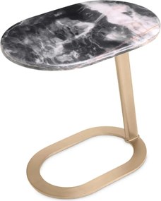 Masuta laterala design LUX cu blat din marmura Oyo