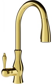 Mexen Savita baterie de bucătărie, Aurie - 672601-50
