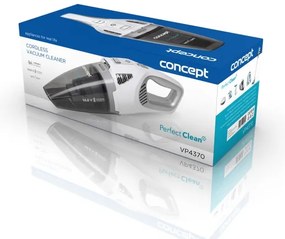 Concept VP4370 - Aspirator manual WET & DRY PERFECT CLEAN 90W/14,8V 2200 mAh alb