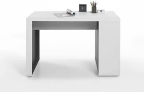 Birou TEO alb/antracit