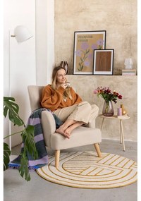 Fotoliu gri deschis wing Noemye – Bonami Selection