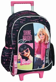 Barbie Shine Bright ghiozdan cu roți, 46 cm