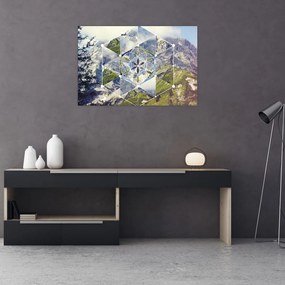 Tablou - Model geometric (90x60 cm)