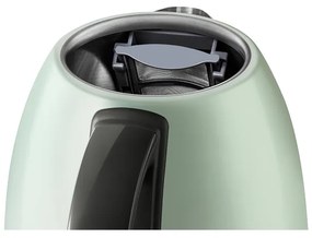 Cana electrica BUYDEEM K640, 2400W, 1,7 L, Protectie, Fara BPA, LED, Verde deschis