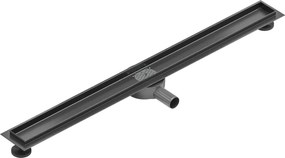 Mexen Flat 360° corp pentru scurgere liniară rotativă 100 cm, gri pistol periat - 1E40100