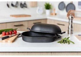 Tavă din fontă Banquet EXCELLENT,39 x 26 x 14 cm