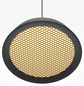 Pendul LED design modern El 14,5cm negru/auriu