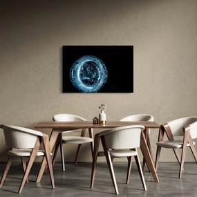 Tablou cu picături de gheață (90x60 cm)