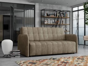Canapea extensibilă Clovea Grand IV (maro deschis) (cu sp. depozitare). Promo -17%. 1105487