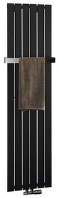 Sapho - Radiator de baie COLONNA 910W/230V 45x180 cm negru