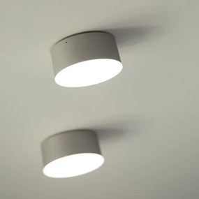 Plafonieră LED LED2 BUTTON LED/17W/230V argintie