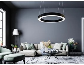 Lustră LED pe cablu LED/50W/230V 4000K d. 100 cm negru