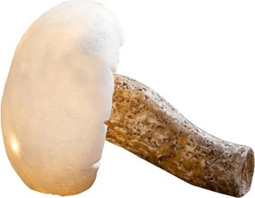 Lampa de masa ciuperca, ghirlanda LED