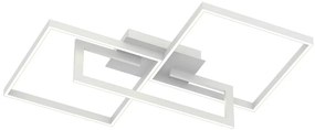 Plafoniera LED moderna design geometric MURAL alba