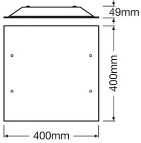 Plafonieră LED LUNIVE LED/24W/230V Ledvance