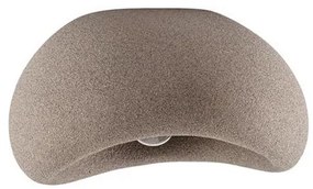 Plafoniera design modern, Stone Brown, AERE, L 40cm