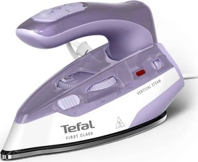 Fier de călcat Tefal DB1612E0, 1000 W, 70 ml, Dry&Steam, abur vertical, Microsteam 200, alb/violet