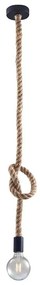 Pendul ROPE 1xE27/12W/230V