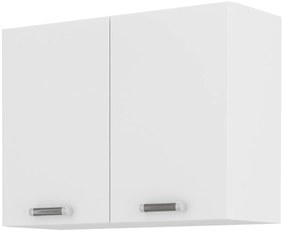 Dulap superior de bucătărie Oran 80 G 60 2F (alb). 1033038