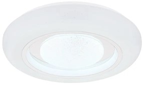 Plafonieră RGBW dimabilă BURRO LED/18W/230V Globo 41369-18 + telecomandă