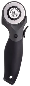 Cuțit rotativ de tăiere KW-Trio, negru