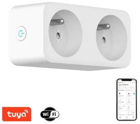 Priză dublă inteligentă NEO LITE 2x16A/230V Wi-Fi Tuya Immax NEO 07751L