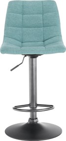 Scaun de bar, mentol / negru, LAHELA