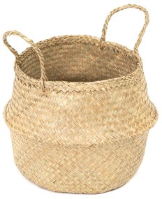 Coș depozitare din iarbă de mare Compactor Seagrass Basket, ⌀ 35 cm
