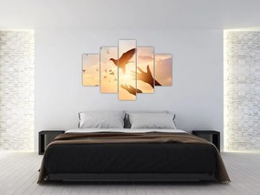 Tablou - Porumbițo, zboară! (150x105 cm)