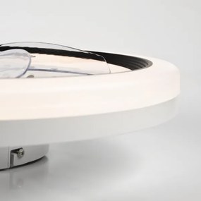 Plafonieră LED cu ventilator GEMMA LED/37W/230V alb + telecomandă