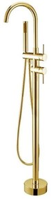 Baterie freestanding Ortis gold – H 117,5 cm