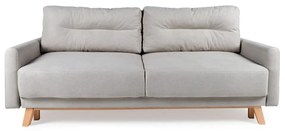 Canapea extensibilă Bonami Selection Pop, gri deschis