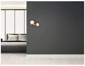 Aplică 1xG9/7W + 1xE14/15W/230V auriu Zambelis 1995