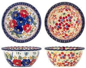 Boluri mici 2 buc. pentru servire din gresie 380 ml Florist – Bloomingville