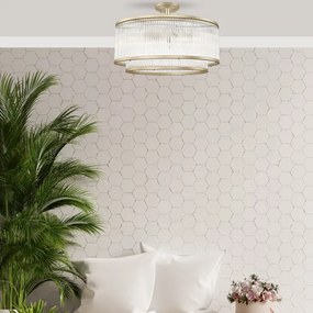 Zuma Line 003064-024606 - Lustru aplicat SERGIO, 6xE14/60W/230V, alamă