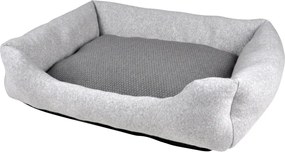 Pat pentru animale de companie gri deschis pentru câini 70x58 cm Graphene – Love Story