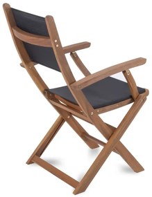 Scaun de grădină pliabil acacia Fieldmann