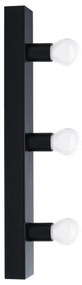 Corp de iluminat pentru oglindă de baie Paulmann 80097 3xE14/40W IP44 REGULA 230V negru
