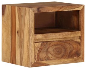 246215 vidaXL Noptieră din lemn masiv de sheesham, 40 x 30 x 35 cm