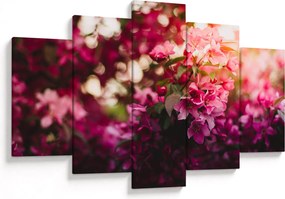 Tablou cu florile tufișului înflorit (150x105 cm)
